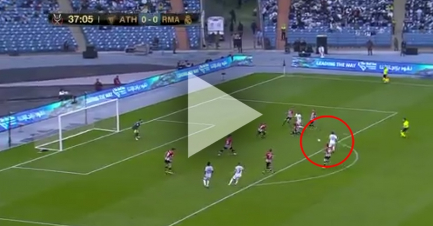 Luka Modrić STRZELA GOLA na 1-0 w finale Superpucharu Hiszpanii! [VIDEO]